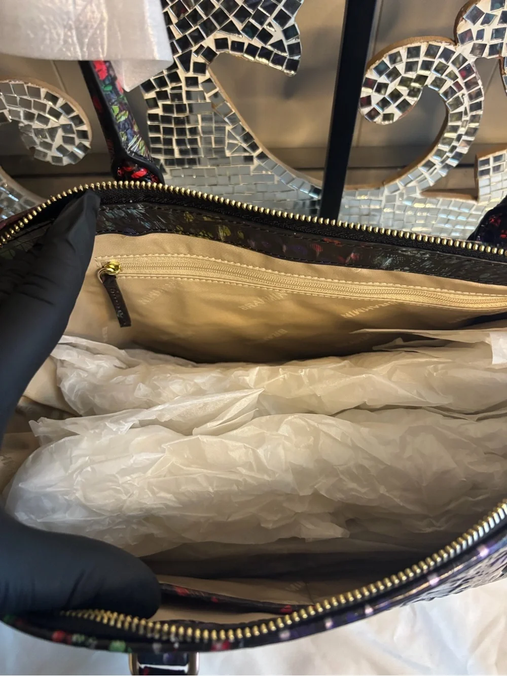 💕Brahmin Sophia Melbourne DI Leather Satchel